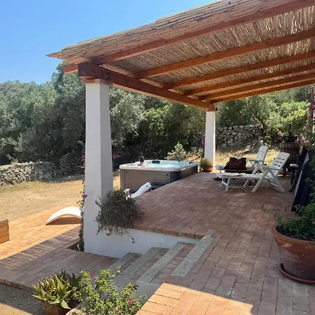 Willa Stazzu Straetu Antico Stazzo Gallurese Con Vista Sul Golfo Di