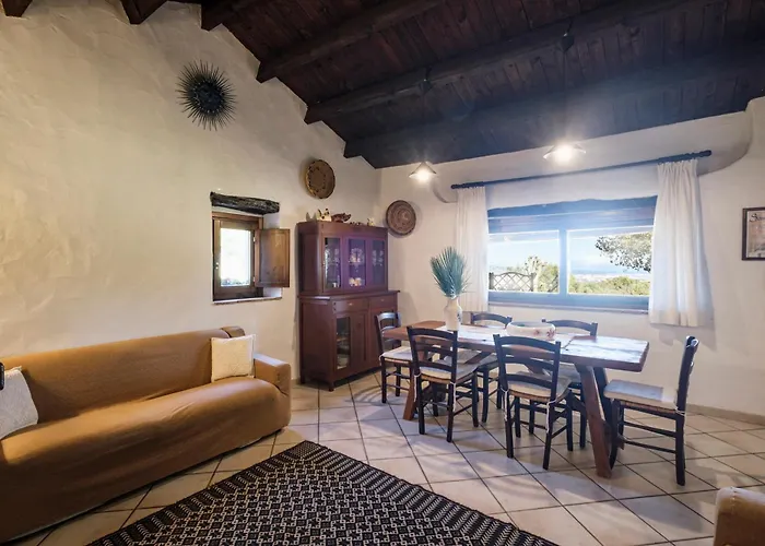 Willa Stazzu Straetu Antico Stazzo Gallurese Con Vista Sul Golfo Di Olbia