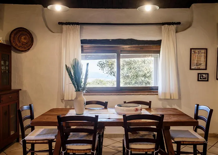 Willa Stazzu Straetu Antico Stazzo Gallurese Con Vista Sul Golfo Di