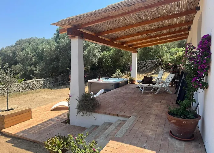 Вилла Stazzu Straetu Antico Stazzo Gallurese Con Vista Sul Golfo Di